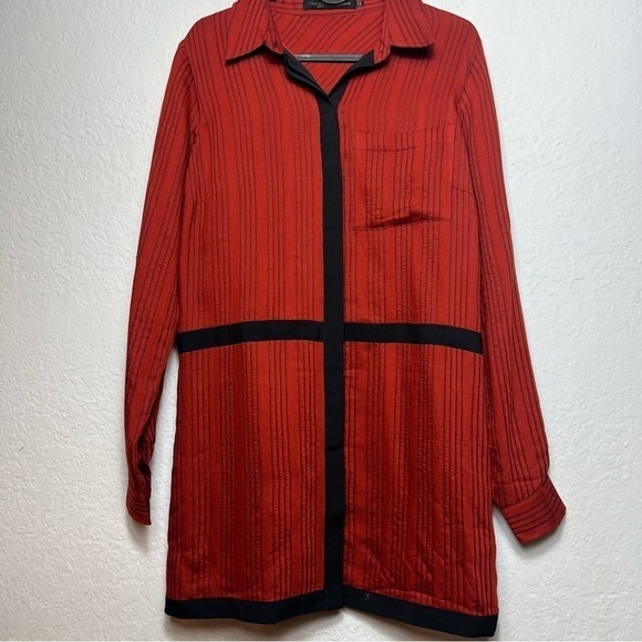 House of Harlow 1960 x REVOLVE Marie Blouse in Spice Red - Picture 3 of 12